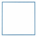 Austin Aluminium Photo Frame 40x40cm Steel Blue Front | Yourdecoration.com