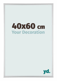Austin Aluminium Photo Frame 40x60cm Silver Matt Front Size | Yourdecoration.com