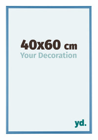 Austin Aluminium Photo Frame 40x60cm Steel Blue Front Size | Yourdecoration.com