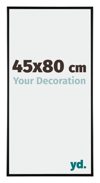 Austin Aluminium Photo Frame 45x80cm Black Matt Front Size | Yourdecoration.com