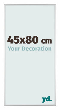 Austin Aluminium Photo Frame 45x80cm Silver Matt Front Size | Yourdecoration.com
