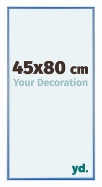 Austin Aluminium Photo Frame 45x80cm Steel Blue Front Size | Yourdecoration.com
