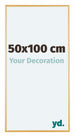 Austin Aluminium Photo Frame 50x100cm Gold Vintage Front Size | Yourdecoration.com