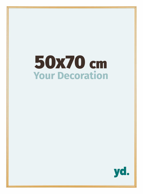 Austin Aluminium Photo Frame 50x70cm Gold Vintage Front Size | Yourdecoration.com