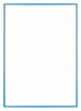 Austin Aluminium Photo Frame 50x70cm Steel Blue Front | Yourdecoration.com