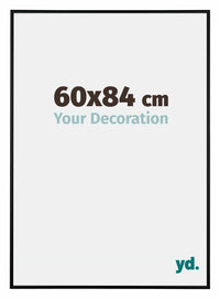 Austin Aluminium Photo Frame 60x84cm Black Matt Front Size | Yourdecoration.com