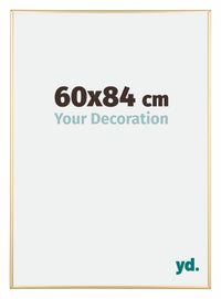 Austin Aluminium Photo Frame 60x84cm Gold High Gloss Front Size | Yourdecoration.com