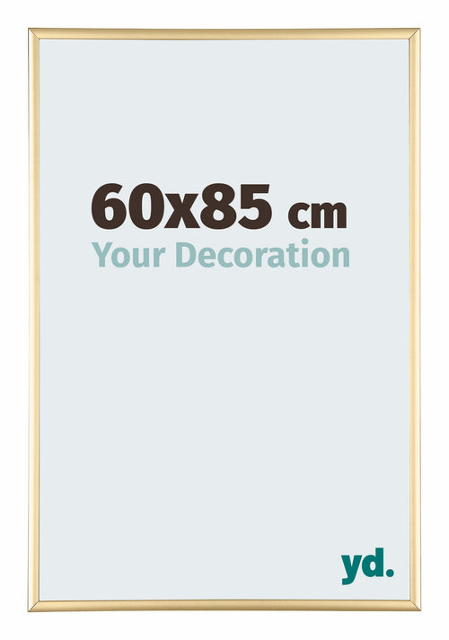 Austin Aluminium Photo Frame 60x85cm Gold Shiny Front Size | Yourdecoration.com