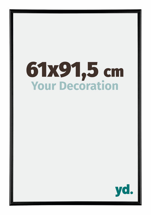 Austin Aluminium Photo Frame 61x91 5cm Black High Gloss Front Size | Yourdecoration.com