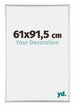 Austin Aluminium Photo Frame 61x91 5cm Silver High Gloss Front Size | Yourdecoration.com