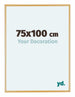 Austin Aluminium Photo Frame 75x100cm Gold Vintage Front Size | Yourdecoration.com