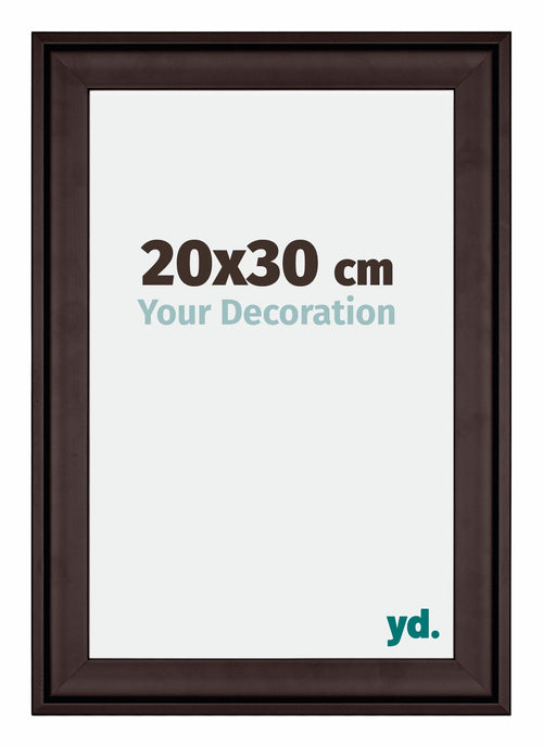 Birmingham Wooden Photo Frame 20x30cm Brown Front Size | Yourdecoration.com