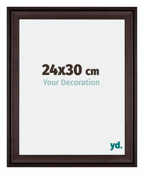 Birmingham Wooden Photo Frame 24x30cm Brown Front Size | Yourdecoration.com