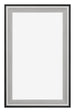 Birmingham Wooden Photo Frame 30x50cm Black Silver Gepolijst Front | Yourdecoration.com