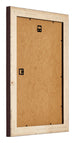 Birmingham Wooden Photo Frame 40x60cm Brown Back Oblique | Yourdecoration.com