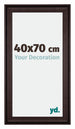 Birmingham Wooden Photo Frame 40x70cm Brown Front Size | Yourdecoration.com