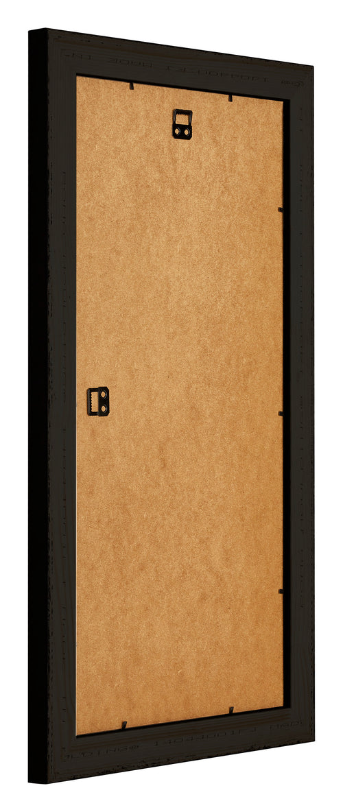 Birmingham Wooden Photo Frame 50x100cm Black Silver Polished Back Oblique | Yourdecoration.com