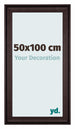 Birmingham Wooden Photo Frame 50x100cm Brown Front Size | Yourdecoration.com