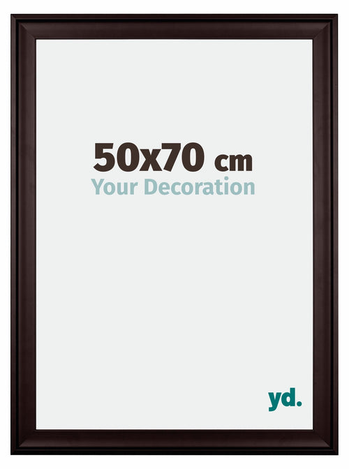 Birmingham Wooden Photo Frame 50x70cm Brown Front Size | Yourdecoration.com