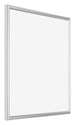 Bordeaux Plastic Photo Frame 20x20cm Silver Front Oblique | Yourdecoration.com
