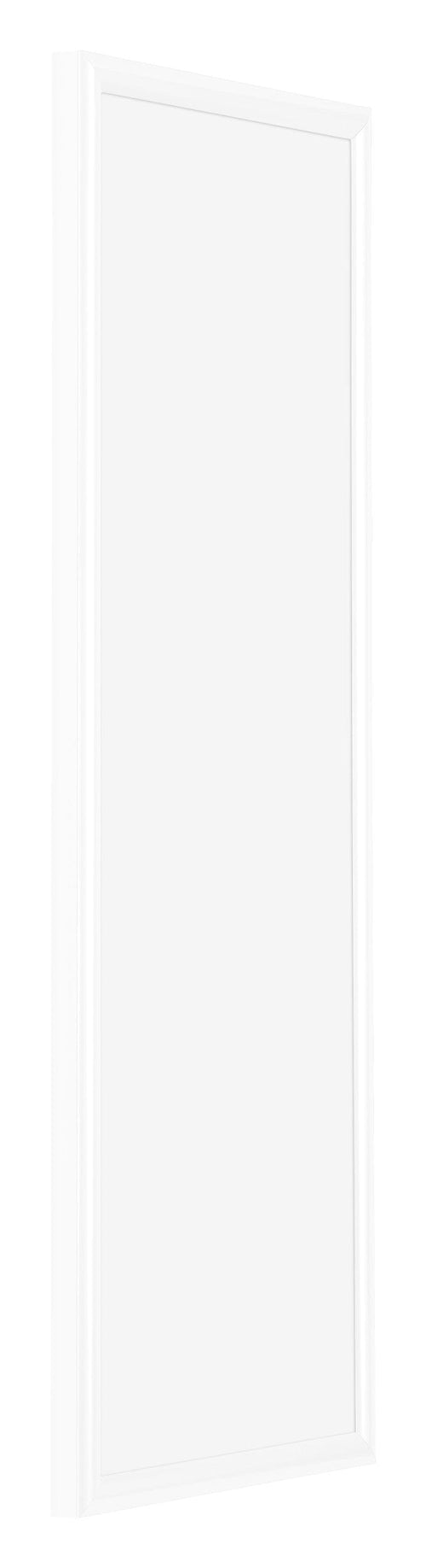 Bordeaux Plastic Photo Frame 20x60cm White High Gloss Front Oblique | Yourdecoration.com
