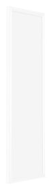 Bordeaux Plastic Photo Frame 20x60cm White High Gloss Front Oblique | Yourdecoration.com