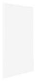 Bordeaux Plastic Photo Frame 21x30cm White High Gloss Front Oblique | Yourdecoration.com