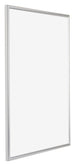 Bordeaux Plastic Photo Frame 25x35cm Silver Front Oblique | Yourdecoration.com