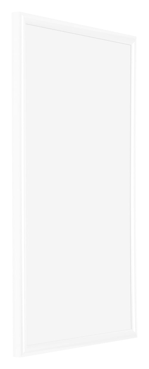 Bordeaux Plastic Photo Frame 30x50cm White High Gloss Front Oblique | Yourdecoration.com