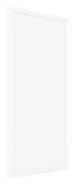 Bordeaux Plastic Photo Frame 30x50cm White High Gloss Front Oblique | Yourdecoration.com