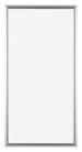Bordeaux Plastic Photo Frame 40x70cm Silver Front | Yourdecoration.com