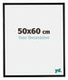 Bordeaux Plastic Photo Frame 50x60cm Black Matt Front Size | Yourdecoration.com