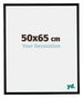 Bordeaux Plastic Photo Frame 50x65cm Black Matt Front Size | Yourdecoration.com