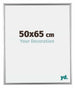 Bordeaux Plastic Photo Frame 50x65cm Silver Front Size | Yourdecoration.com