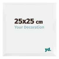 Catania MDF Photo Frame 25x25cm White Size | Yourdecoration.com