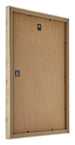 Catania MDF Photo Frame 28x35cm Gold Back Oblique | Yourdecoration.com