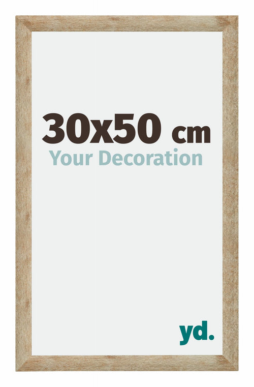 Catania MDF Photo Frame 30x50cm Gold Size | Yourdecoration.com
