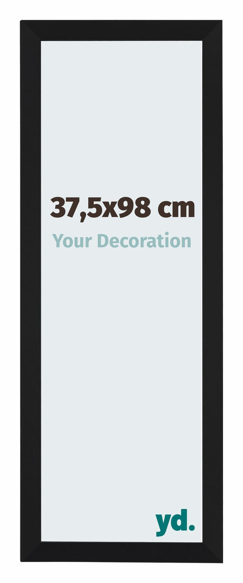 Catania MDF Photo Frame 37 5x98cm Black Front Size | Yourdecoration.com
