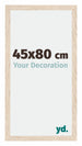 Catania MDF Photo Frame 45x80cm Oak Size | Yourdecoration.com