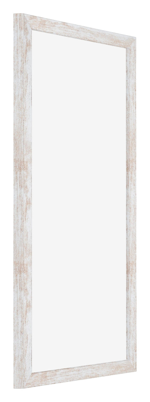Catania MDF Photo Frame 50x100cm White Wash Front Oblique | Yourdecoration.com