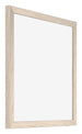 Catania MDF Photo Frame 50x50cm Oak Front Oblique | Yourdecoration.com