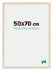 Catania MDF Photo Frame 50x70cm Oak Size | Yourdecoration.com