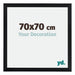 Catania MDF Photo Frame 70x70cm Black Size | Yourdecoration.com