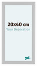Como MDF Photo Frame 20x40cm White Matte Front Size | Yourdecoration.com
