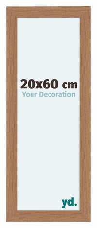 Como MDF Photo Frame 20x60cm Walnut Light Front Size | Yourdecoration.com