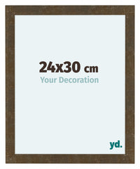 Como MDF Photo Frame 24x30cm Gold Antique Front Size | Yourdecoration.com