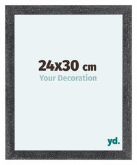 Como MDF Photo Frame 24x30cm Gray Swept Front Size | Yourdecoration.com