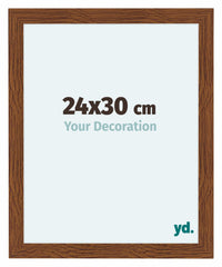 Como MDF Photo Frame 24x30cm Oak Rustiek Front Size | Yourdecoration.com