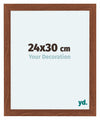 Como MDF Photo Frame 24x30cm Walnut Front Size | Yourdecoration.com