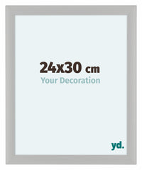 Como MDF Photo Frame 24x30cm White Woodgrain Front Size | Yourdecoration.com